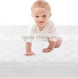 Ultra Soft Crib Mattress Protector Pad From Bamboo Rayon Fiber, Waterproof Fitted Quilted Mattress Protector Pad for Your Crib. Quality Choice thumbnail-1