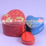 Hearted Tin Box