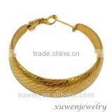 IPG Gold Plated Color Stainless Steel Pressed Earrings thumbnail-3