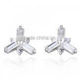 Imitation Jewelry,fake Diamond Earrings,metal Earring