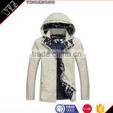 Wholesale Washing faded Long fashion heavy Cotton winter Jacket For men high quality man jacket