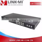 LINK-MI LM-TVM44 Multiple Displays 2x2 Video &4in4out Hdmi Matrix 4x4 Seamless Switch HDMI Splitter3D With RS232 and IP Control