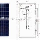 175w High Efficiency Low Price Solar Panel for Home Use