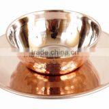 IndianArtVilla High Quality Handmade Set of Arabian Bowl 300 ML With Underliner - Soup Restaurant Hotel Home Kitchen Ware Gift