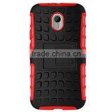2015 Original 2 In 1 Pattern Silicone and PC Rugged Hybrid Heavy Duty Case for Motorola Moto g3 Made in China thumbnail-4