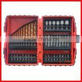45pc HSS Drill Bit & Nut Driver Bit Set