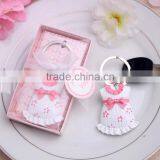 Cute Pink Girl Dress Key Chain Baby souvenir gifts