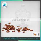 Diamond Crystal Glass Ice Cream Bowl With Glass Lid thumbnail-4