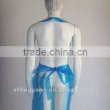 Plastic Blue Disposable Hospital Apron thumbnail-3
