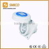 CEE Panel Mounted Industrial Plug Socket IP44 IP67 thumbnail-2