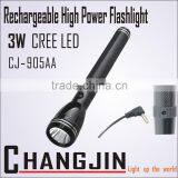 BEST Power Aluminum LED Rechargeable Flashlight With 3*AAA Battery thumbnail-2
