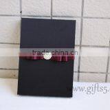 Elegant Black Wedding Invitation Box thumbnail-6