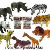 2015 Novelty 4" Plastic Dinosaur Toys ,animal Toys Shantou 6 in 1 thumbnail-5