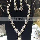 Best Quality Cubic Zirconia Stone Pearl Jewelry Sets thumbnail-2