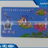 PVC Contactless Ticket Card 125khz Smart Rfid Access Card for Park