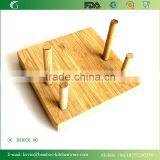BH020 Bamboo cutting board holder portable board stander home knit tools home equipment