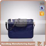 CC1059A-Original Design Europe Style Women Saffiano PU Trim Nylon Shoulder Bags