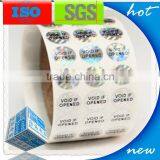 Customize Logo Silver Water Proof Barcode Label thumbnail-1