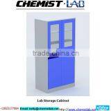 Laboratory Steel Glass Door 6-drawer Tall Storage Cabinet thumbnail-2