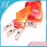 New Attractive High Quality Thick Lanyard Double Hook Lanyard With Lobster Claw thumbnail-1