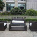 4Pcs Garden Sofa Furniture Rattan With Aluminium Frame thumbnail-3