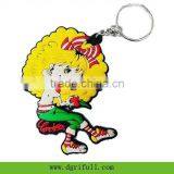 2015 Cute Figure Silicone Custom Key Chain