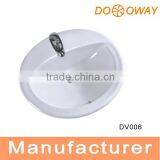 Hot Sale Ceramics Counter Top Wash Basin DV006