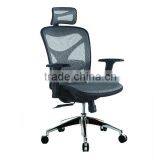 Aluminum Base Comfortable Adjustable Height Function Office Chair thumbnail-1