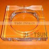 Office/hotel Use Round Clear Acrylic Ashtray thumbnail-1