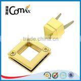 High Quality Bag Accessories Gold Metal Turn Lock thumbnail-5