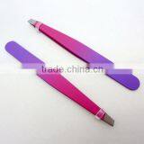 9.6cm 13g repair eyebrow tools fashion silicone eyebrow tweezers