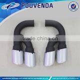 Exhaust Muffler Exhaust Pipe For Porsche Cayenne 2011+ 4X4 Auto Accessories thumbnail-1