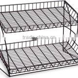 Wire Rack for Tabletop Use With 2 Tiers thumbnail-1