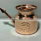 Yoga OM Neti Pot Made of Pure Copper