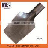 Garden Tools Digging Mn Steel Forged Shovel Head With Wooden Handle thumbnail-1