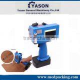 Newest Style AU-127c Hand-held Ink Jet Printer Can Print Production Date QR Code Bar Code Graphics thumbnail-1