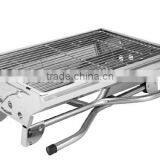 Mid-size Stainless Steel Folding BBQ Grills thumbnail-3