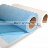 Spunlace Disposable Non Woven Fabric Laminated With Breathy Film for Operation in Hospital thumbnail-1
