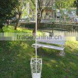Antique Portable Metal Tree Shaped Coat Rack thumbnail-1