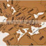 Travel Maps "It's a Beautiful World" Scratch Your Travels Track Map AMA-05 thumbnail-6