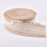 High Quality Burlap Fabric Raw Jute Importer in China 100% Jute Make Ribbon thumbnail-2