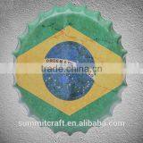 Vintage 40CM Large Beer Cap Metal Wall Art thumbnail-5