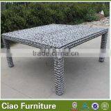Patio Outdoor Rattan Modular Design Furniture Dining Set thumbnail-4