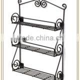 2013 Hot Sale Metal Wire Black Spice Rack thumbnail-1