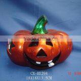 Dolomite Pumpkin Candle Holder thumbnail-1