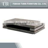 Classic White Gloss Travertine TV Stand For Living Room thumbnail-3