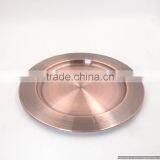 Copper Antique Wedding Charger Plate thumbnail-1