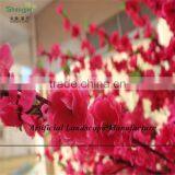 SJZJN 316 Beautiful Red Fake Peach Blossom Tree for Home or Weeding Decoration Made in China Hot Sale IN 2015 thumbnail-4