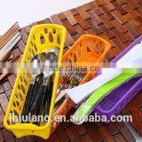 Useful Mini Plastic Storage Basket / Slim Plastic Basket thumbnail-2