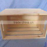Nature Color Pine Wood Crates Wholesale thumbnail-6